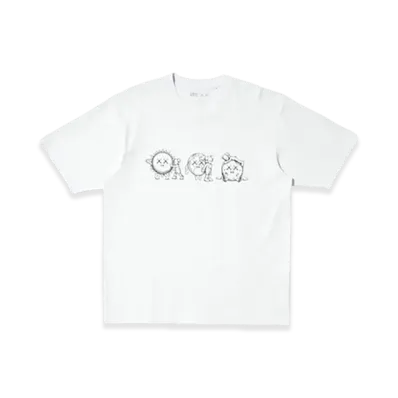 UNIQLO x KAWS UNIVERSE UT/Relaxed Fit "White"