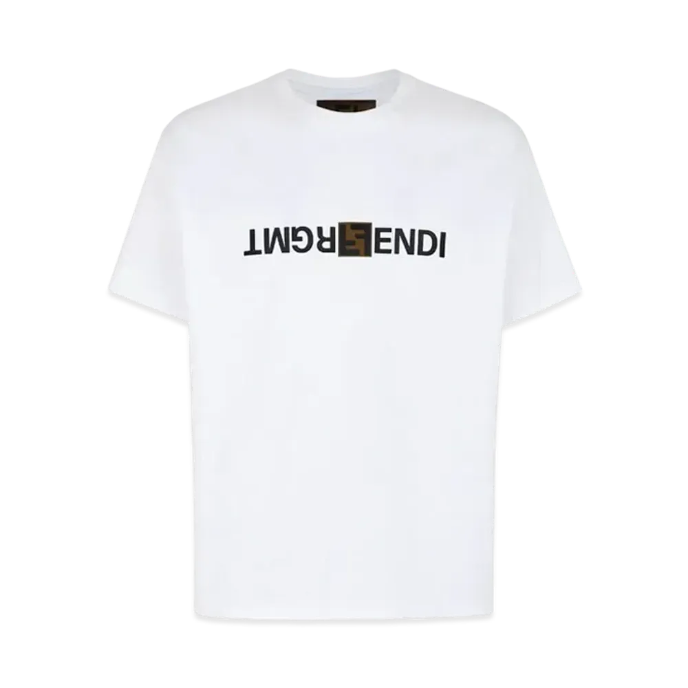 Fragment x FENDI Men's Logo T-shirt "White"