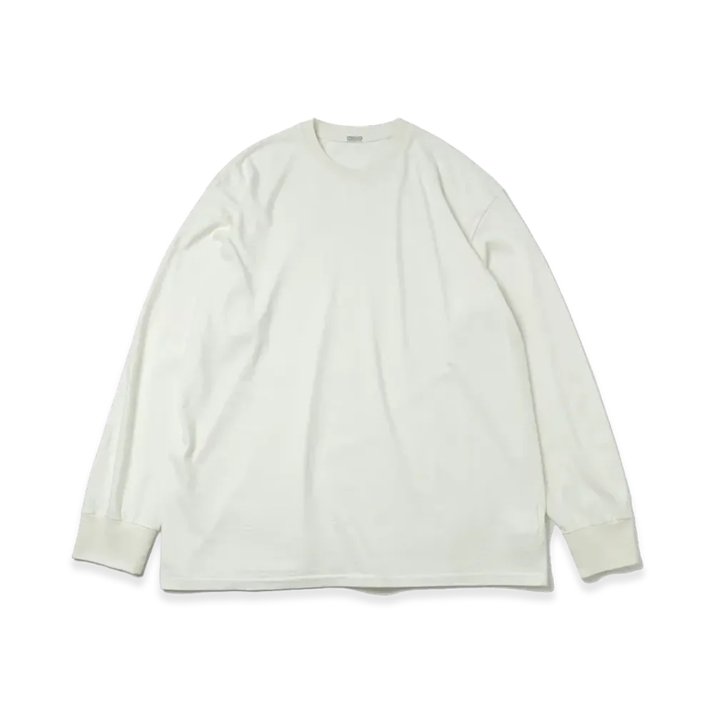 A.PRESSE Cashmere Blend L/S T-Shirt "White"
