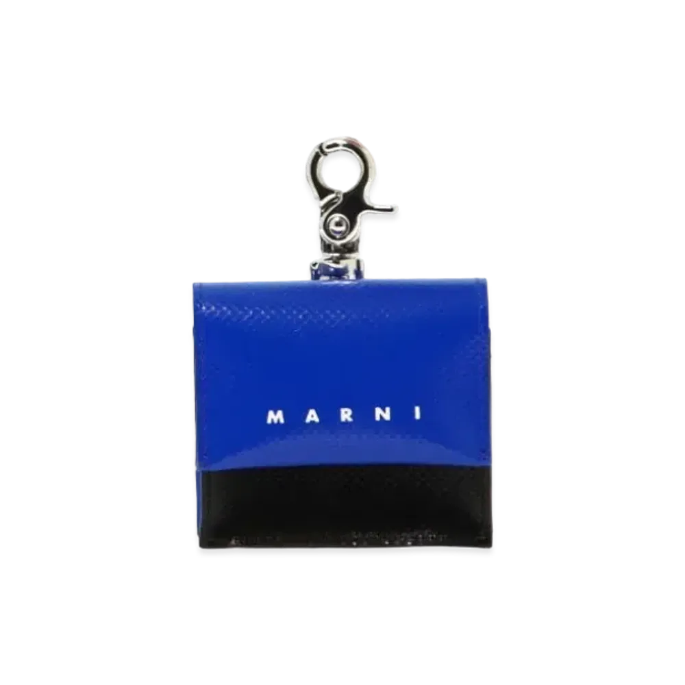 Marni Black And Blue Airpods Case "Black/Royal"