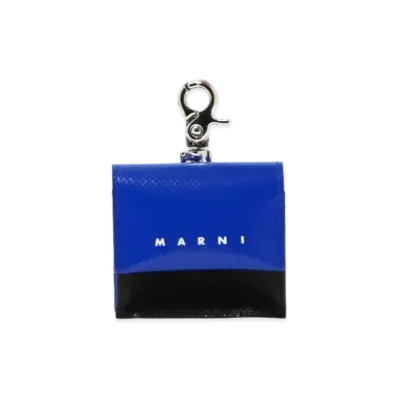 Marni Black And Blue Airpods Case "Black/Royal"