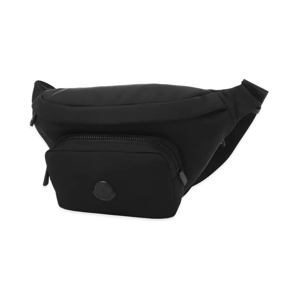 MONCLER Mens Durance Belt Bag Crossbody Bag "Black"
