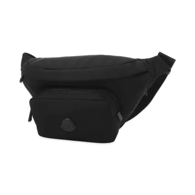 MONCLER Mens Durance Belt Bag Crossbody Bag "Black"