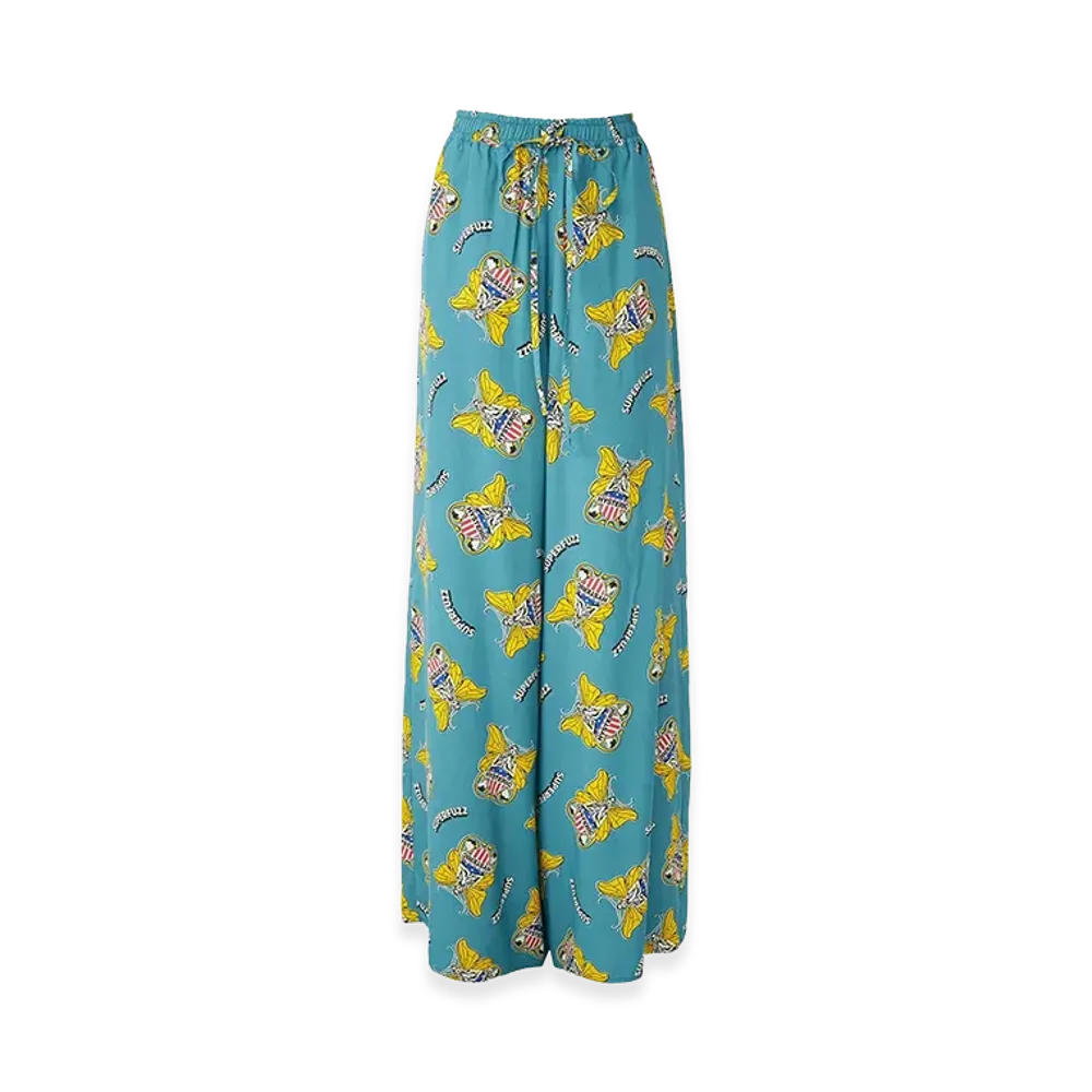 HYSTERIC GLAMOUR Women's Hysteric Glamour Levitated Girl Easy Pants "Other Blue"