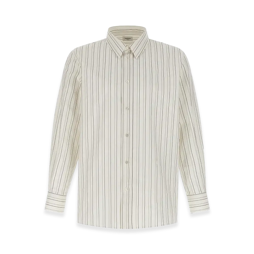 Saint Laurent Cassandre Shirt "White"