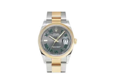 ROLEX Datejust "Slate Roman/Stainless Steel/Yellow Gold"