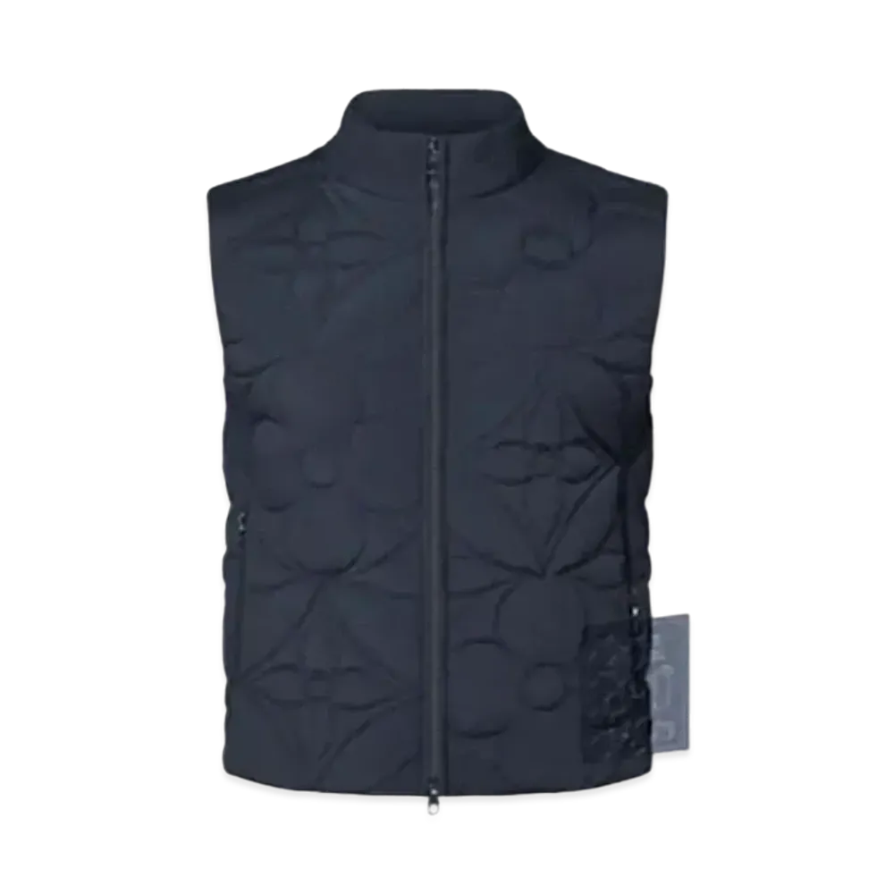 Louis Vuitton Lvse Padded Monogram Flower Gilet "Marine Night"