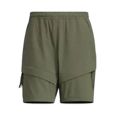 adidas City Escape Loose Fit Stretch Woven Shorts "Olive Strata"