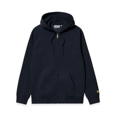 Carhartt WIP Hooded Chase Jacket "Dark Navy/Gold"