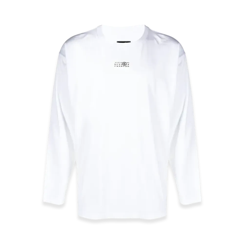MM6 Maison Margiela Numeric L/S Tee "White"