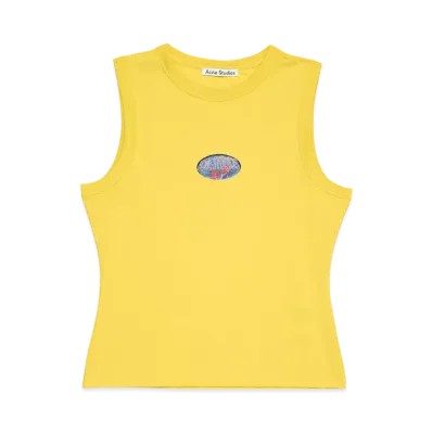 Acne Studios Tank Top "Bright Yellow"