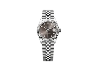 ROLEX Datejust 31mm Oystersteel & White Gold 278274 "Dark Grey"