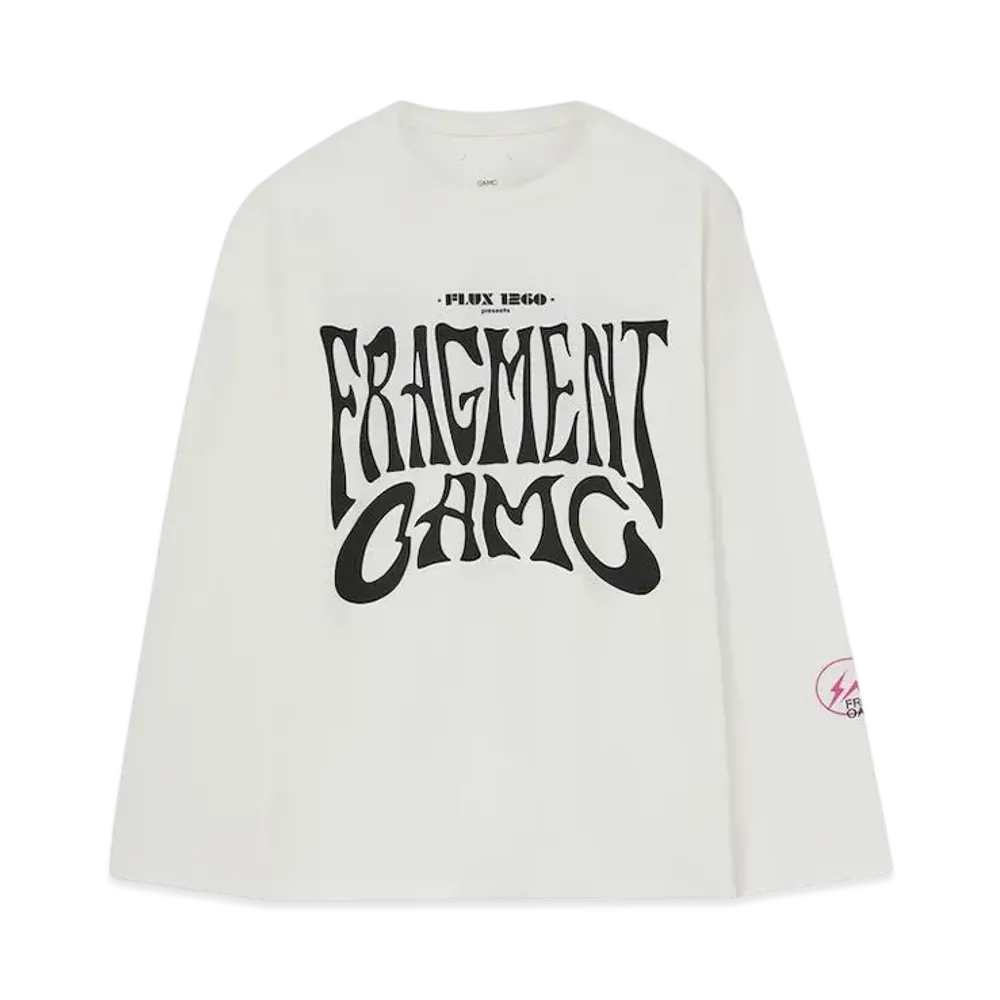 OAMC x FRAGMENT LS Tee "Off White"
