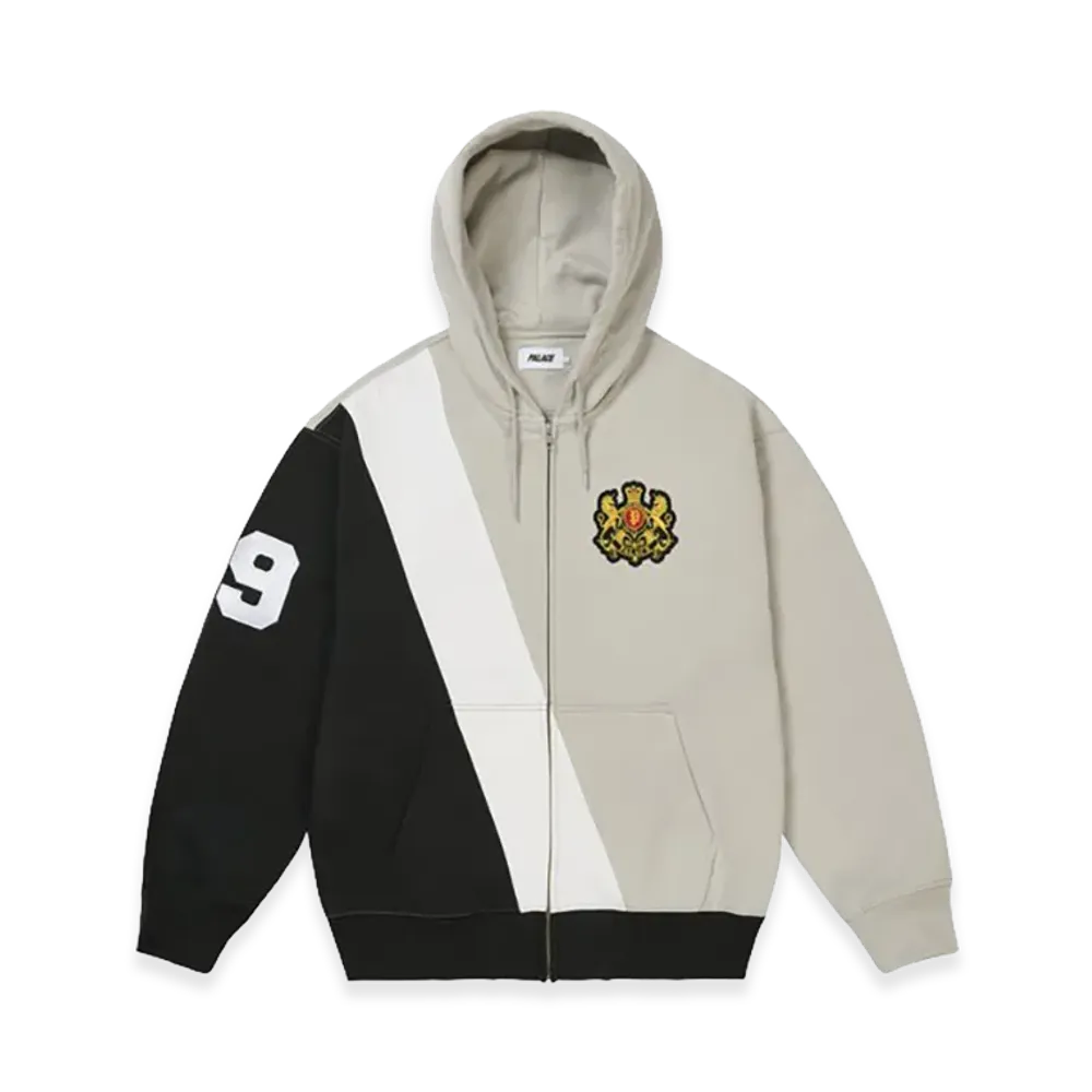 PALACE Established Zip Hood "Grey"