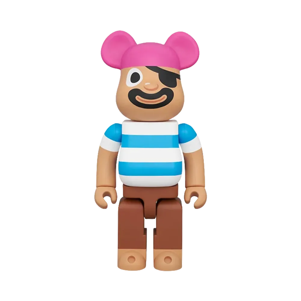 MEDICOM TOY "BEARBRICK" Bearbrick Pop-Up Pirate 400%