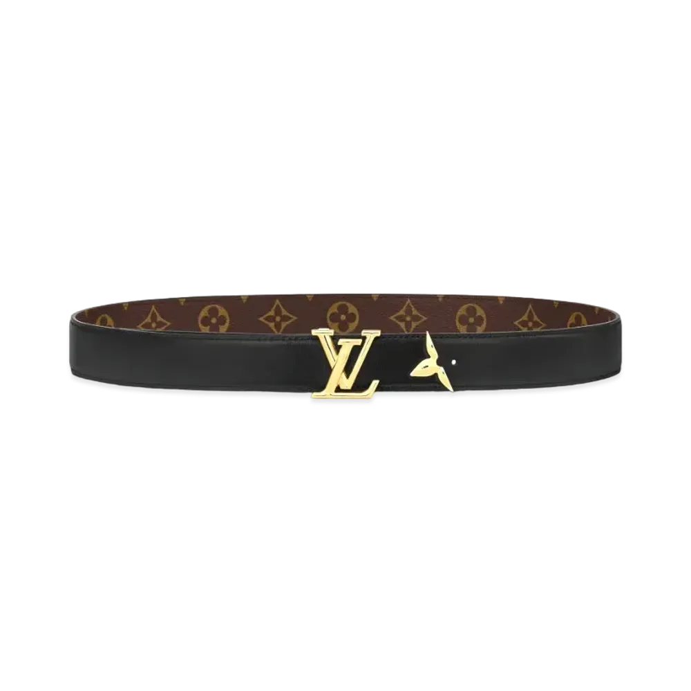 Louis Vuitton Pretty LV 30mm Reversible Belt Monogram "Noir"