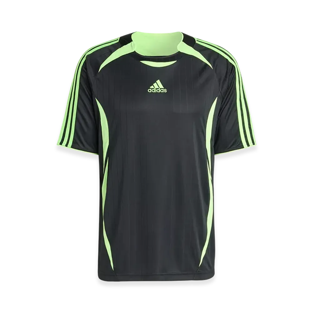 adidas Teamgeist Adicolor Short-Sleeve T-Shirt "Black/Signal Green"