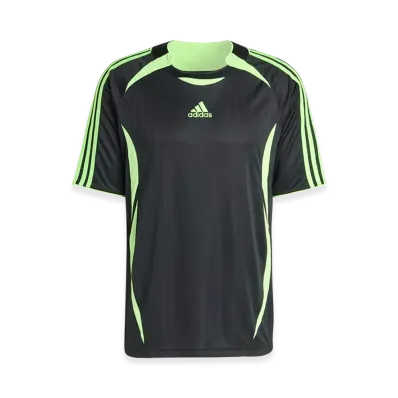 adidas Teamgeist Adicolor Short-Sleeve T-Shirt "Black/Signal Green"