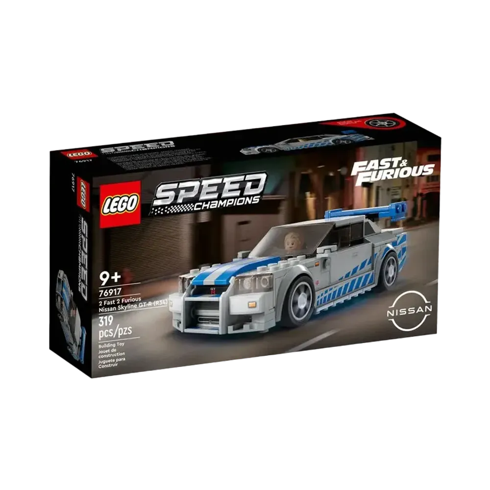 LEGO SPEED CHAMPIONS "2 Fast 2 Furious Nissan Skyline GT-R (R34)" [76917]