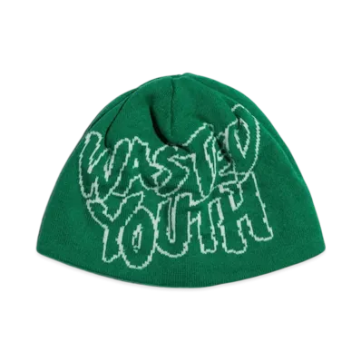 Wasted Youth Single Beanie 2 "Green"