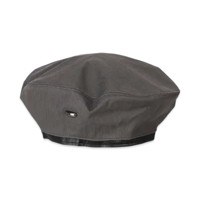 OUR LEGACY Women's Beret "Old Steel Excursion Nylon"