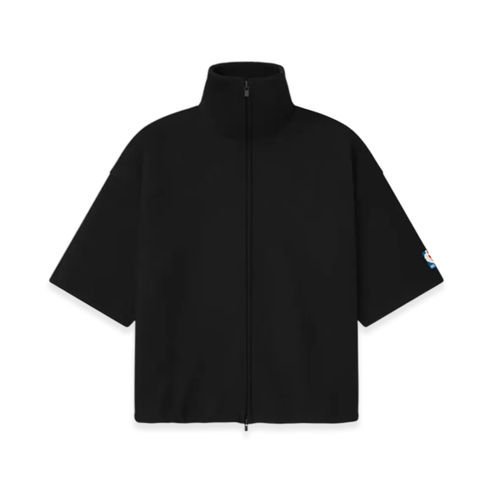 FEAR OF GOD ESSENTIALS NBA Fleece High Neck Jacket "Black"