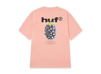 HUF Black Berry Tee "Peach"