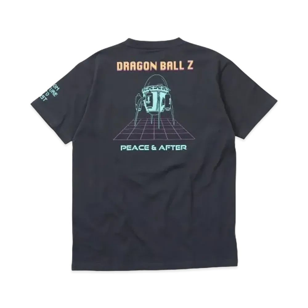 Peace and After x Dragon Ball Time Machine T-Shirt "Charcoal"