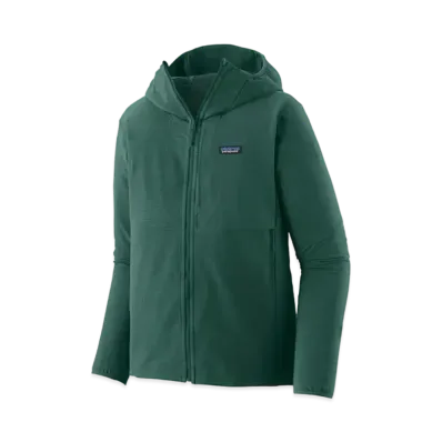 patagonia Men's R1 Tech Face Hoodie "Conifer Green"