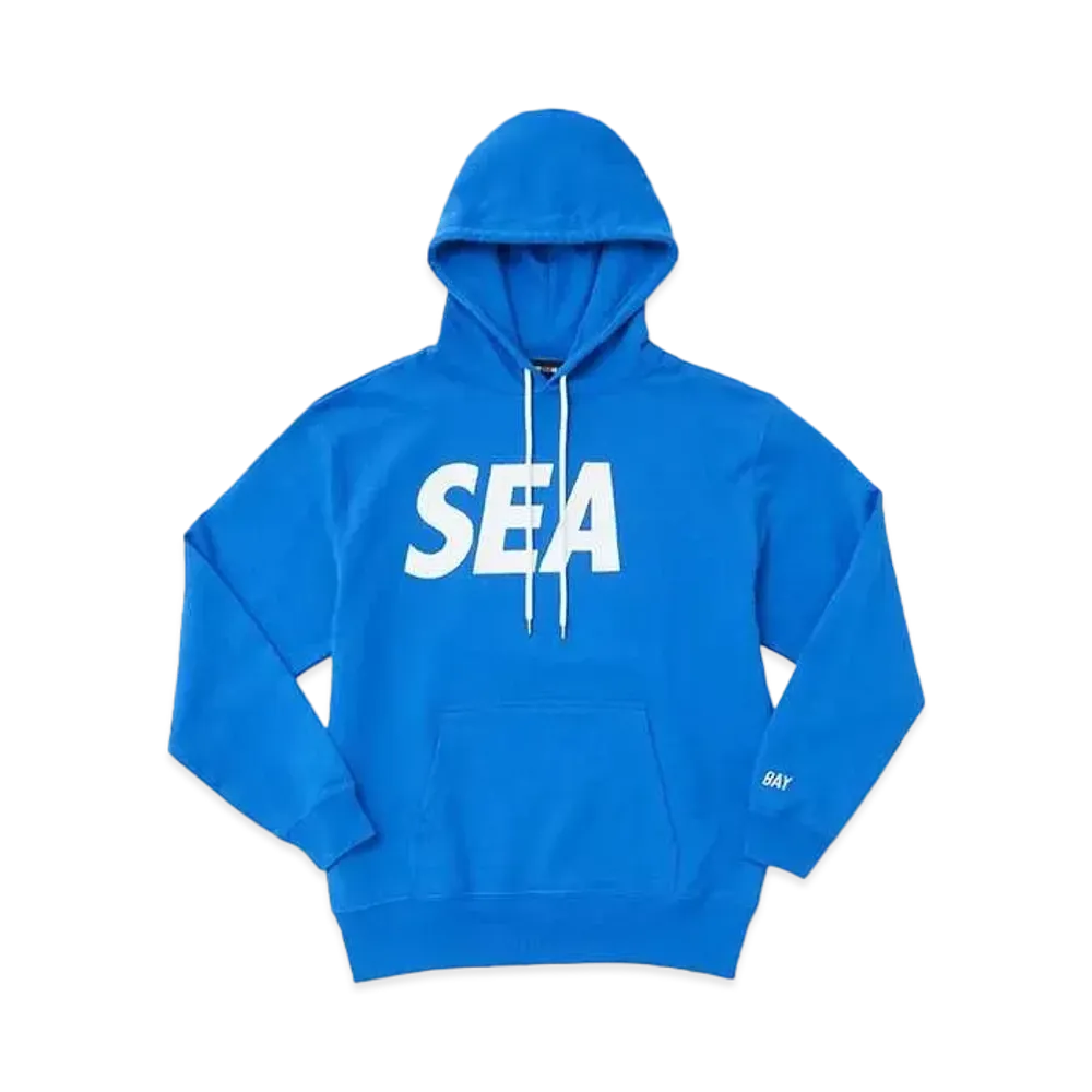 WIND AND SEA Sea Hoodie  YKHM Limited "Blue White"