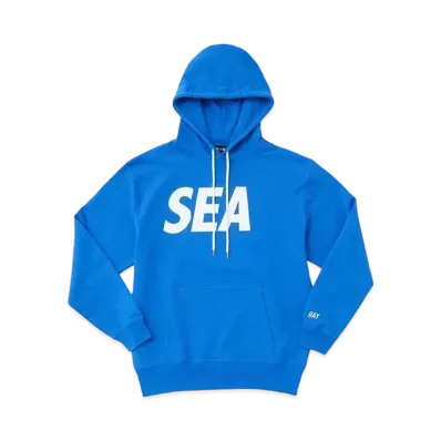 WIND AND SEA Sea Hoodie YKHM Limited "Blue White"