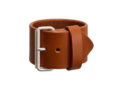 NICENESS Lydia Vacchetta Bullhide Wristband 45mm "Cognac"