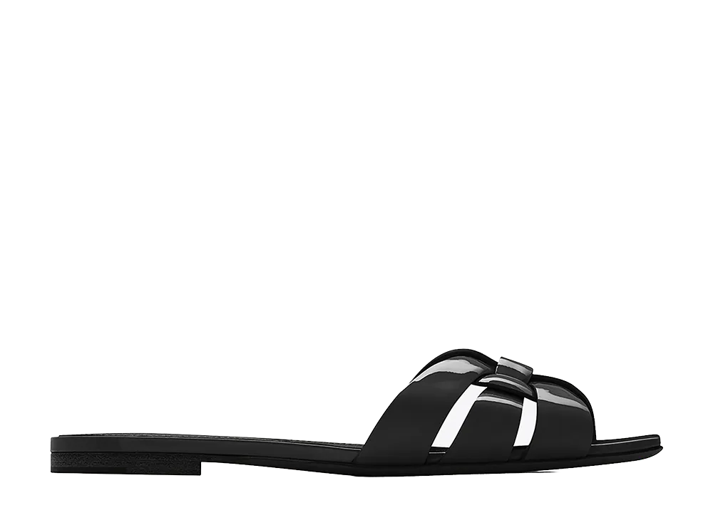 Saint Laurent Women's Tribute Mules "Black"