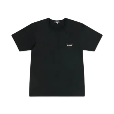 COMME des GARCONS HOMME Cotton Jersey Garment Print T-Shirts "Black"