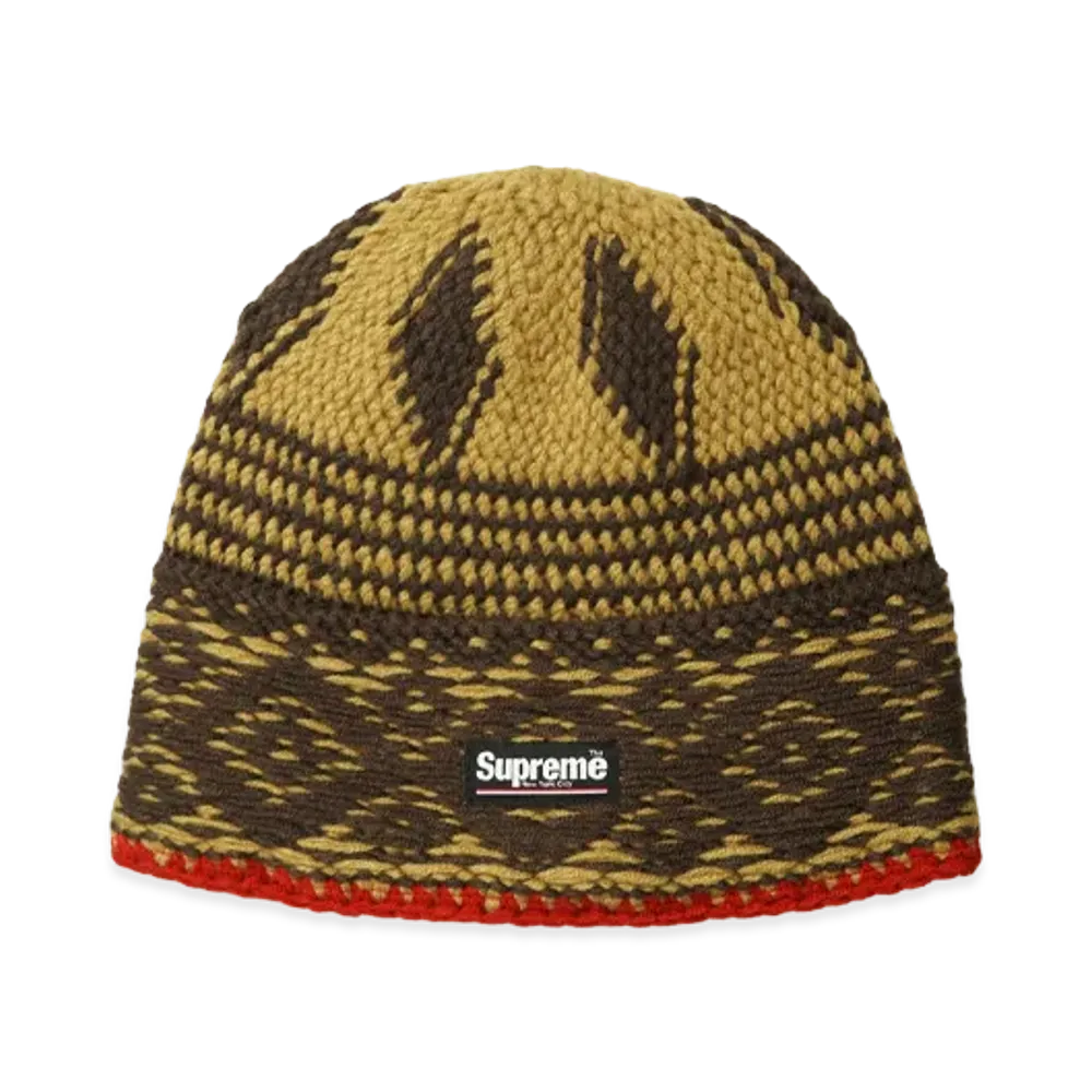 Supreme Diamond Beanie "Khaki"