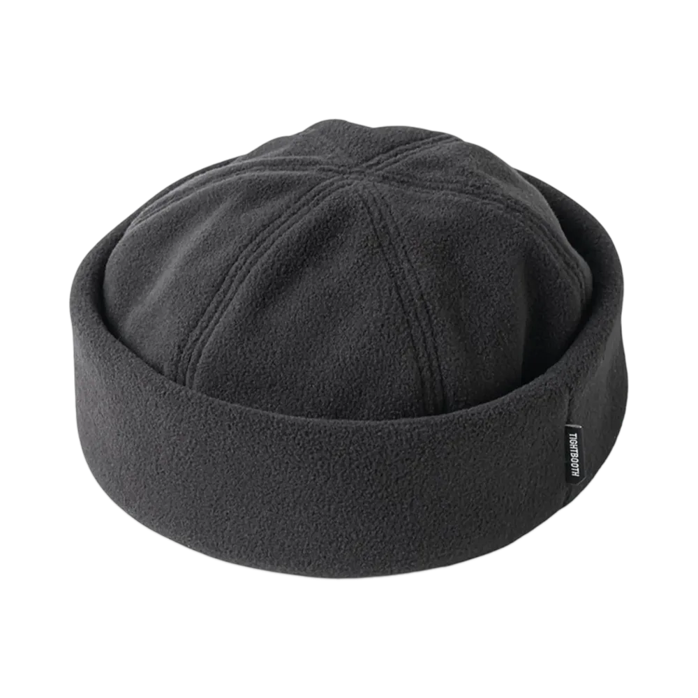 TIGHTBOOTH Fleece Roll Cap "Black"