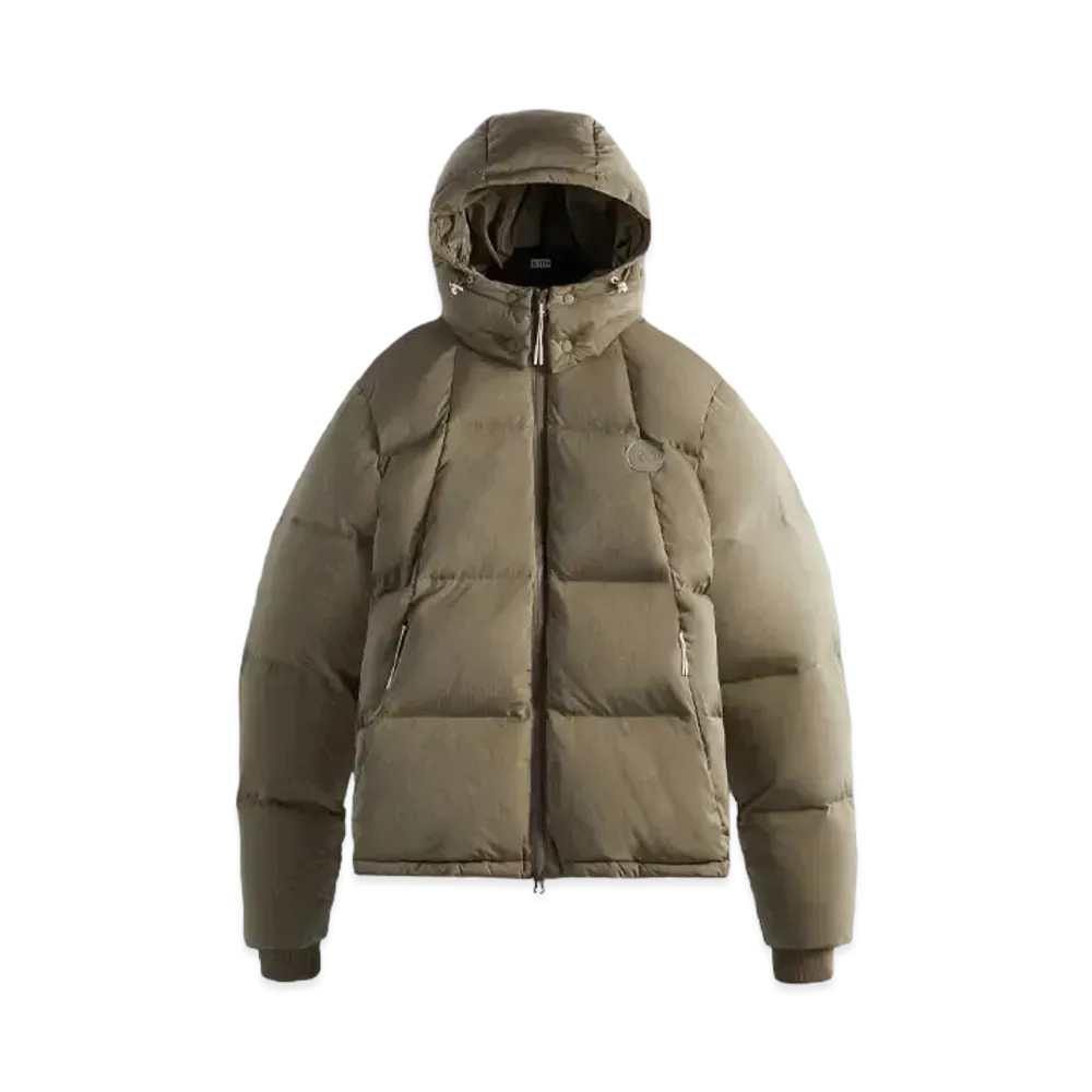 Kith Wrinkle Nylon Midi Puffer "Canvas"