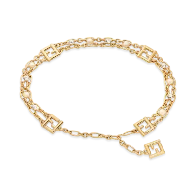 FENDI FF Belt "Gold"