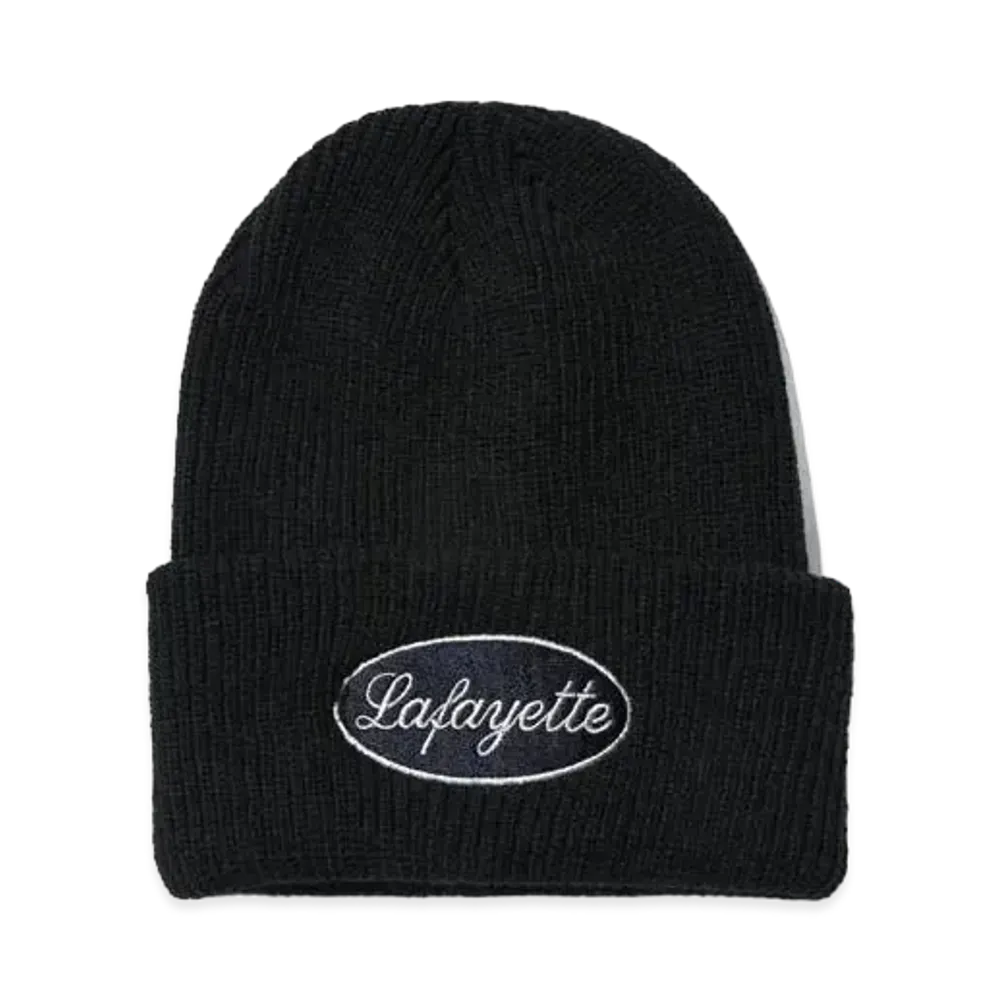 LFYT OLD OVAL LOGO BEANIE "BLACK"