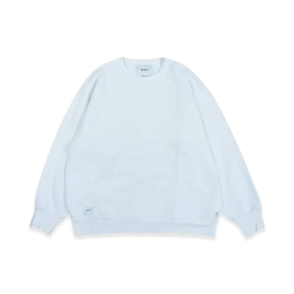 WTAPS BLANK CREW NECK / COPO "White"