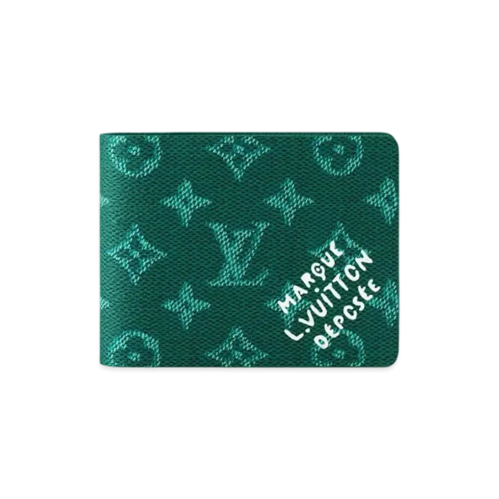 Louis Vuitton Multiple Wallet Monogram Heritage "Green"