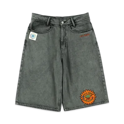 WIND AND SEA x PaRappa the Rapper x DE LA SOUL Denim Short "Blue"
