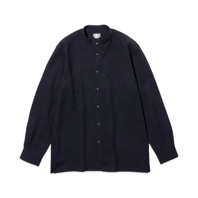 The North Face Seersucker Band Collar Shirt "Aviator Navy"