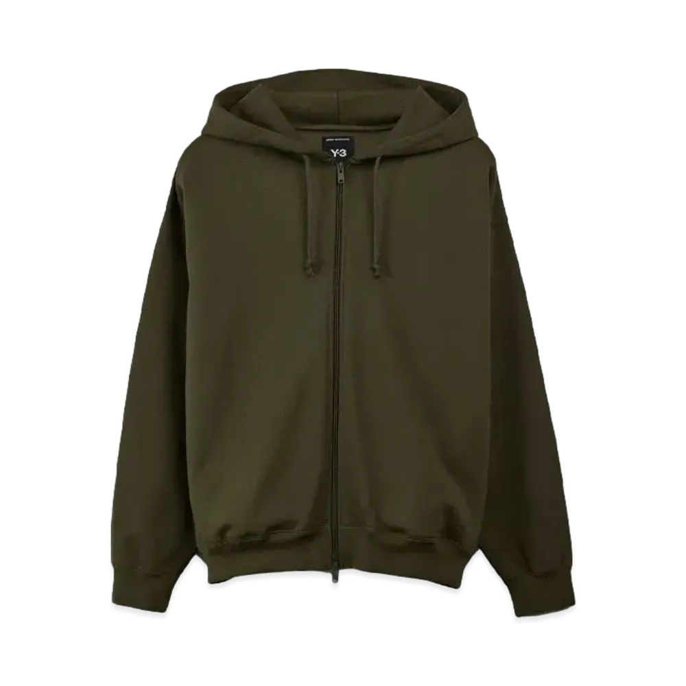 Y-3 Brushed Terry Zip Hoodie "Night Cargo"