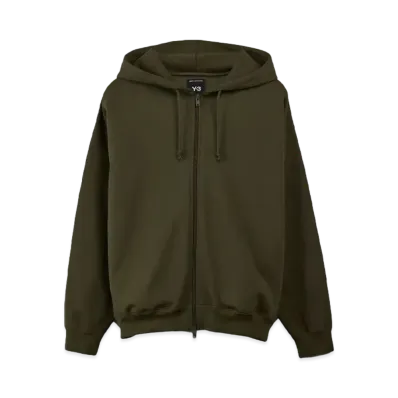 Y-3 Brushed Terry Zip Hoodie "Night Cargo"