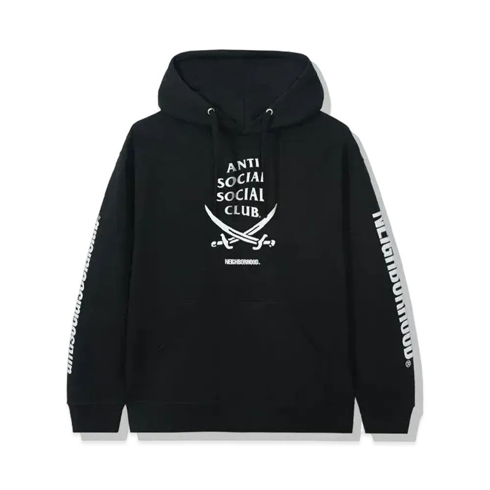 ANTI SOCIAL SOCIAL CLUB x Neighborhood 6IX Hoodie Hoodie "Black" (FW20)
