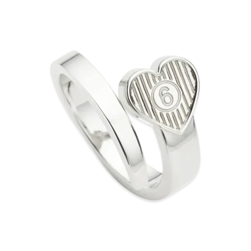 MM6 Maison Margiela Women's Ring "Silver"