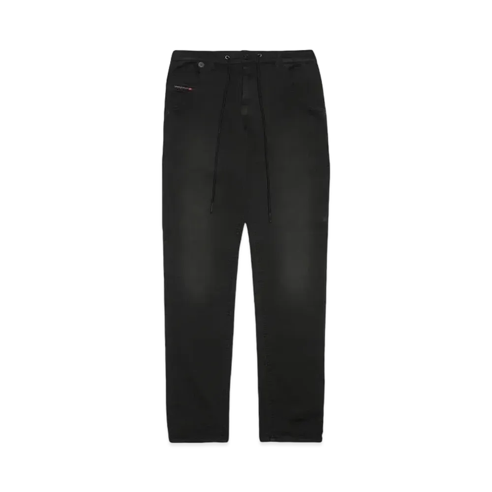 DIESEL Tapered Krooley Joggjeans "BLACK/DARK GRAY"