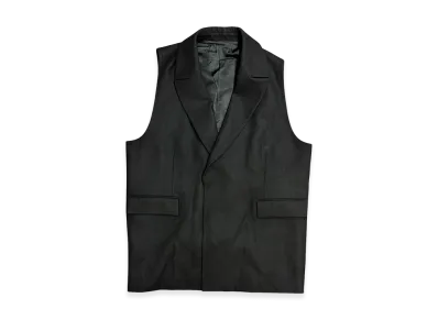 ssstein Oversize No Sleeve Jacket "Black"