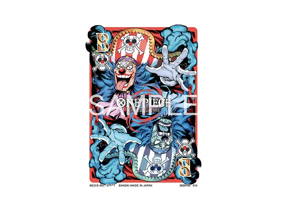 ONE PIECE Card Game Official Card Sleeve Limited Edition Vol.5 Buggy